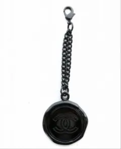 CHANEL ノベルティー　ココマークチャーム キーホルダー