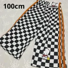 新品Sanrio ポチャッコ チェック柄パンツ 100cm 長ズボン　スウェット
