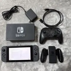 Nintendo Switch 本体、 Proコントローラー、付属品