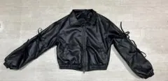 【新品・未使用‼️】SHEIN FRIFUL リボン レザージャケット Mサイズのサムネイル