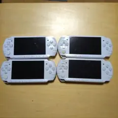 M*G様 SONY PSP-3000 ホワイト 4台ジャンクセット