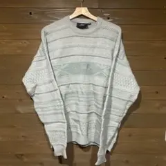 PORT to PORT グレー ニットセーター L