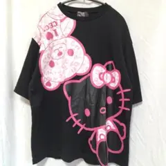 【新品タグ付】ハローキティ×CECIL McBEE 半袖Tシャツ M ブラック