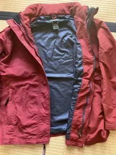 L.L.Bean エルエルビーン 90s ナイロンジャケット　暗めのレッド