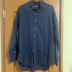 Ralph Lauren BLAIRE ネイビー 長袖シャツ L