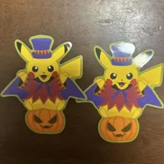 ポケモン　ポケモンセンター配布　ハロウィンピカチュウ　ステッカー