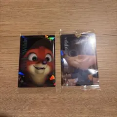 ズートピア　カードソフトクッキー　ニック ジュディ