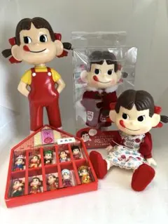 非売品/不二家 ペコちゃん人形 ♦️非売品ぺこちゃん セブンイレブン限定 ペコちゃん人形