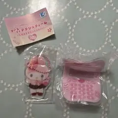 サンリオ　ケースつきアクリルチャーム　平成　マイメロディ