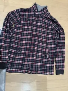 フレッドペリー　チェック柄 ジップアップジャケット メンズ