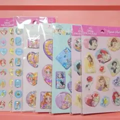 ディズニープリンセス シール まとめ売り