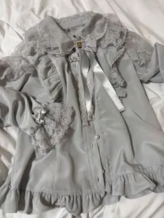 美品 angelic pretty フリルブラウス ロリィタ グレー 2025年最新】アンジェリックプリティ ブラウスの人気アイテム - メルカリ