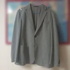 ユニクロ　ジャケット　グレー　L