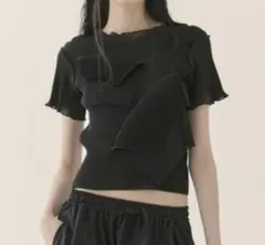 最終値下げSHISHIKUI boda サックス×ブラウン ボーダー長袖 - メルカリ