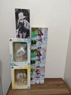 エキドナバニーver.フィギュアと中野五月和装フィギュア6点セット