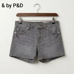 & by P&D アンドバイピンキーアンドダイアン デニム ショートパンツのサムネイル