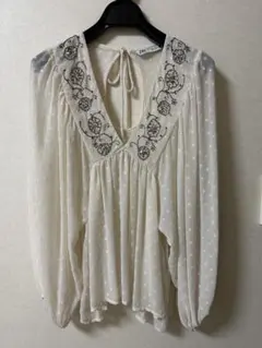 ZARA ザラ シアートップス S