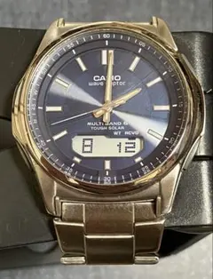 美品　ウェーブセプター　WVA-M630D-2AJF 電波タフソーラ　カシオ