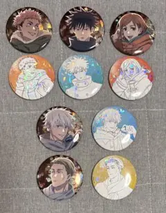 M*読様 呪術廻戦 マルキューブ 缶バッジ 虎杖悠仁　伏黒恵　釘崎野薔薇　七海建
