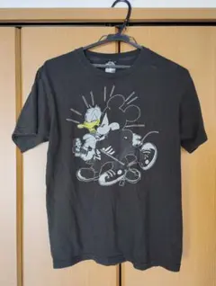 【未使用】B'z Disney ディズニー ミッキー Tシャツ 黒 Sサイズ Disney tシャツ 「Disney/ディズニー」ミッキーマウスフェイス