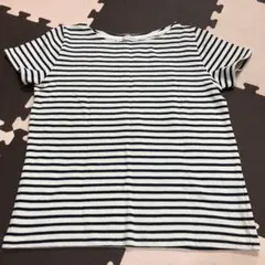 LOWRYS FARM ローリーズファーム レディースボーダーTシャツ Mサイズ