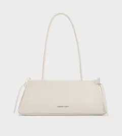CHARLES & KEITH ショルダーバッグ ホワイトのサムネイル