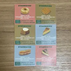 t*y様 STARBUCKS フードチケット 2026 福袋のサムネイル
