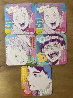 ハイキュー　ファンパーク　アートコースター　白鳥沢学園　牛島　天童　白布　五色