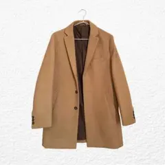 INHERIT ベージュ チェスターコート Sサイズ