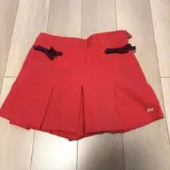 Kappa レディース ゴルフキュロットレッドM