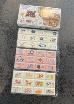 サンエックスユニバース　チョコブロックシール ユニットB・D・Ｆ　3枚セットのサムネイル