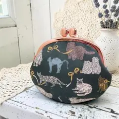 ユキエモン＊デコレーションパーク×トゥインクルトイ＊がま口ポーチ