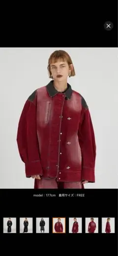 PRANK PROJECT tweedy denim blouson 秋冬 - メルカリ