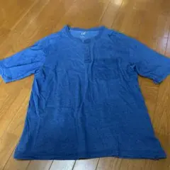 GAP ヘンリーネック Tシャツ S ダークブルー