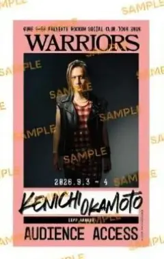 Rockon Social Club 岡本健一さん ステッカー Zepp羽田限定