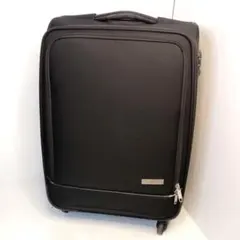 プラスワン MENS メンズ 黒 ブラック　ソフト キャリーケース　機内持ち込み