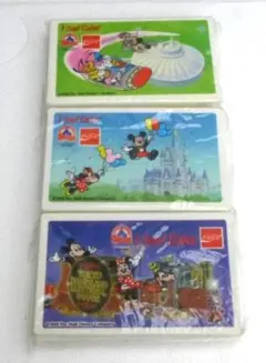 ◆未使用未開封　コカコーラ ディズニー カセットテープ　ノベルティ全3種セット