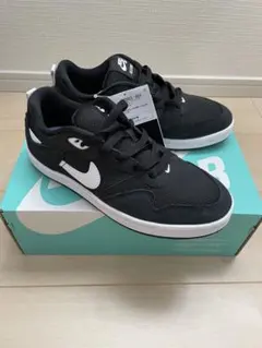 【新品】NIKE SB アリウープ GS ブラック/ホワイト 23.5cm