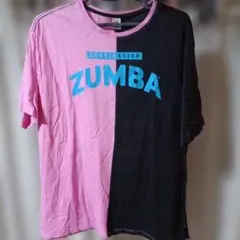 ZUMBA Mr. Right 半袖 Tシャツ ピンク/ブラック