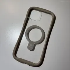 iFace Reflection iPhone15Plus用 ベージュ