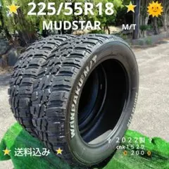 225/55R18オフロードタイヤ2022製MUDSTAR cnk1143 - メルカリ