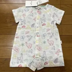 Paul Smith BABY アニマルプリント半袖カバーオール タグ未使用品