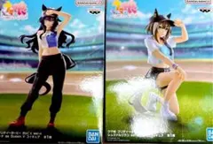 ウマ娘 ヴィルシーナ　シュヴァルグラン　BoC'z we\n フィギュア　2体