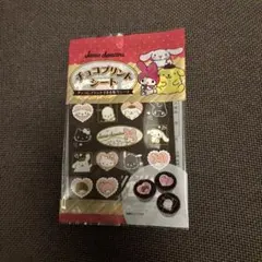 チョコプリントシート　サンリオキャラクターズ１