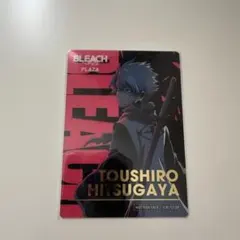 BLEACH PLAZA 히번야 후유 사로 특전 카드 천년 혈전편 瀞霊廷 통신 첨부