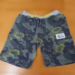 【 迷彩柄 ハーフパンツ】130cm