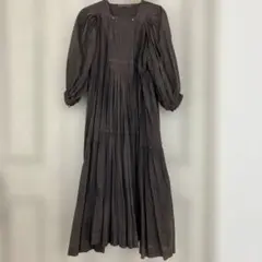towavase アルチザンドレス　後染め　草木染め