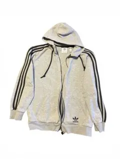 adidas グレー パーカー XS 難あり