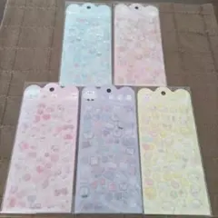 新品 ヌヌ 3Dシール 5種類セット シール交換(単品可能)