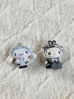 キティ シナモロール マスコット 2点セット